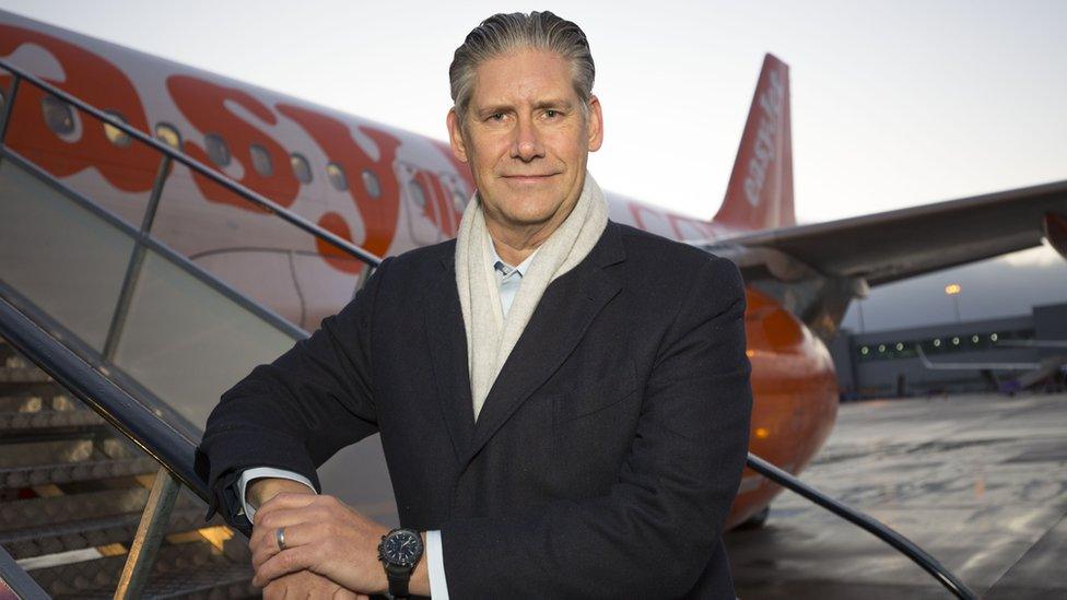 EasyJet chief executive Johan Lundgren