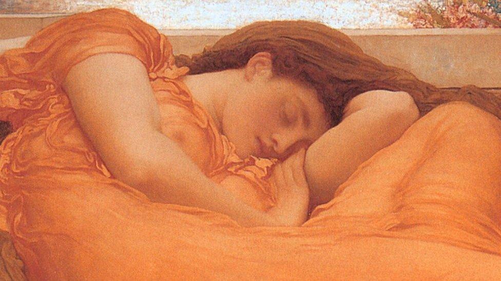 Flaming June by Frederic Leighton