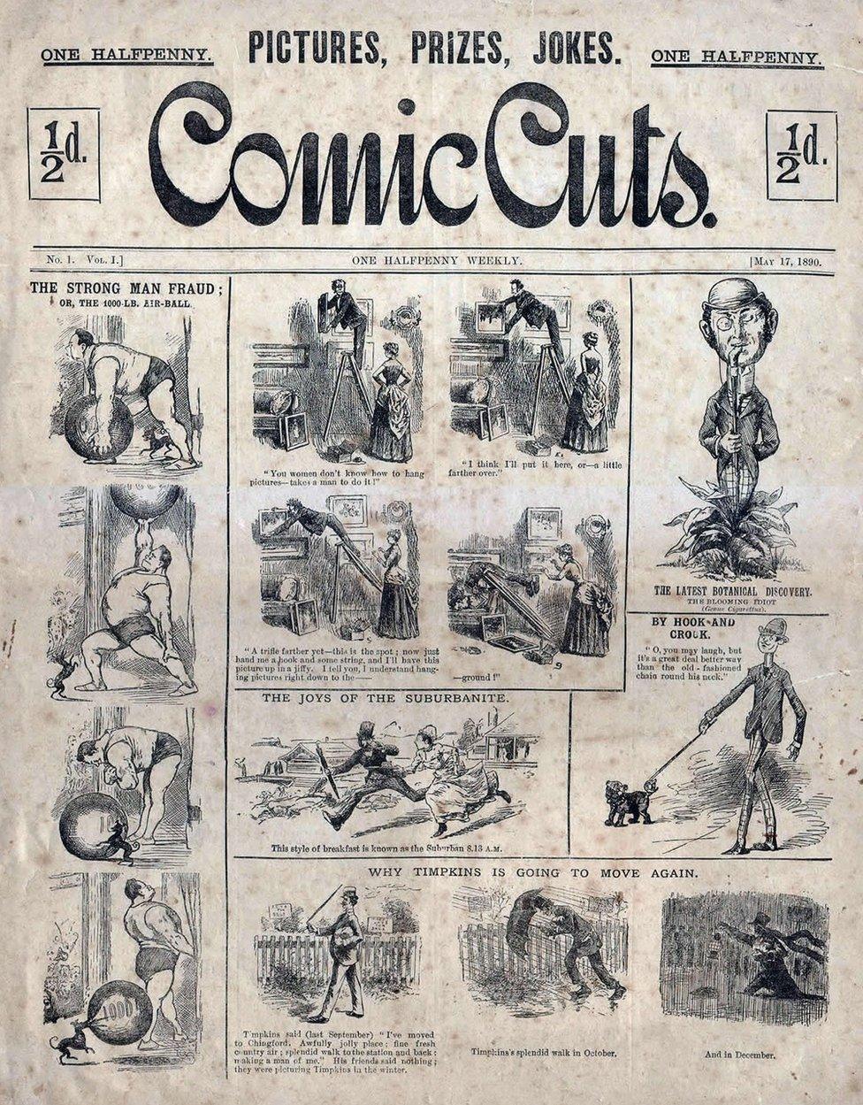 Comic Cuts strip