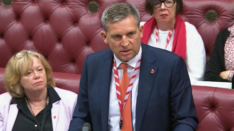 Prisons minister Lord Timpson quits government