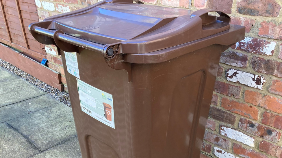 Garden waste bin