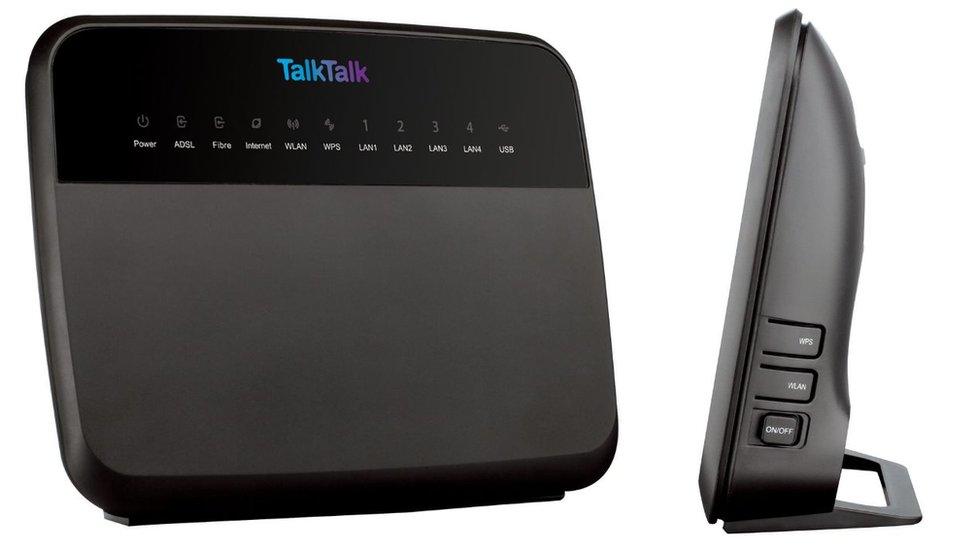 TalkTalk router