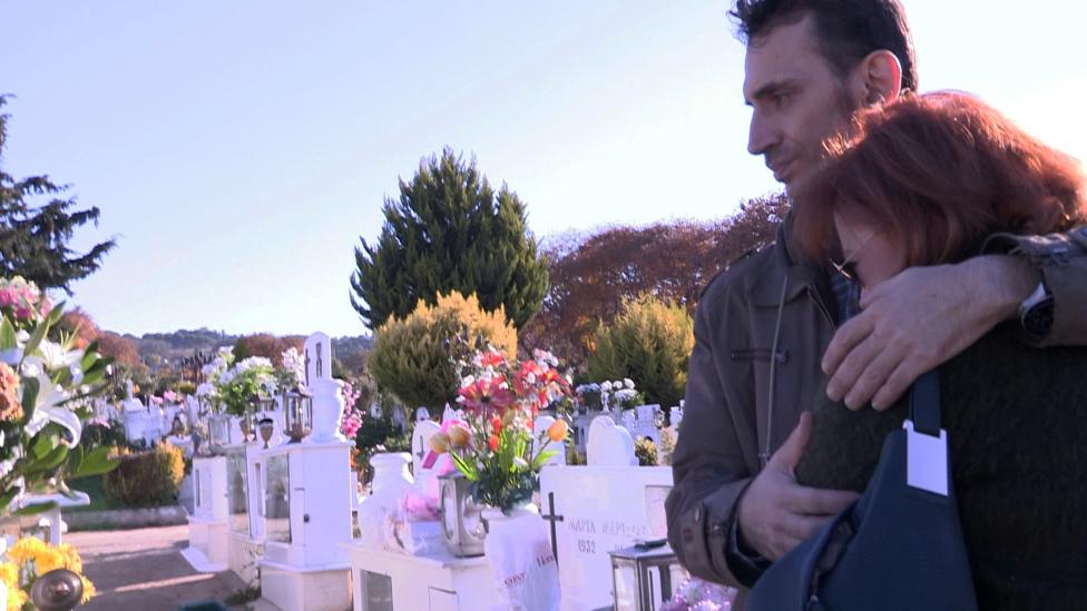 Katerina Kitsiou and her brother Kostas Kitsou