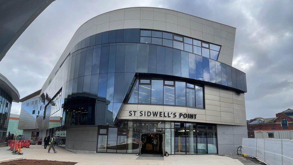 St Sidwell's Point outdoor building