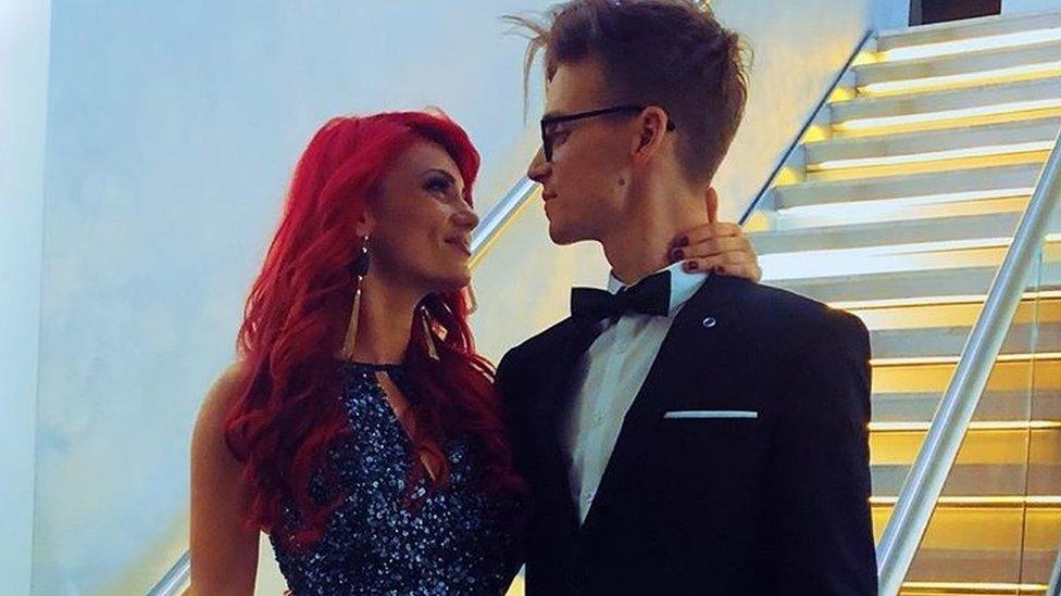 Joe Sugg and Dianne Buswell