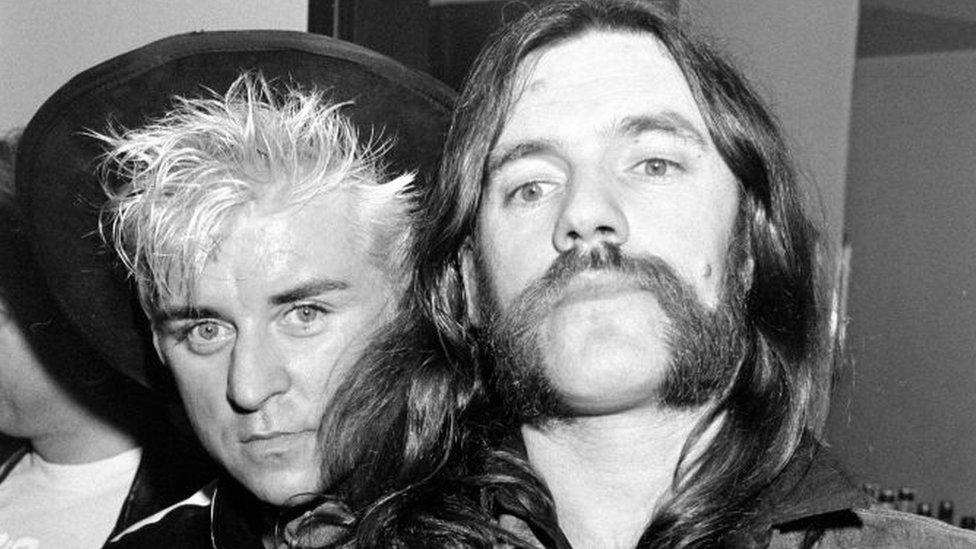 Steve Strange and Lemmy