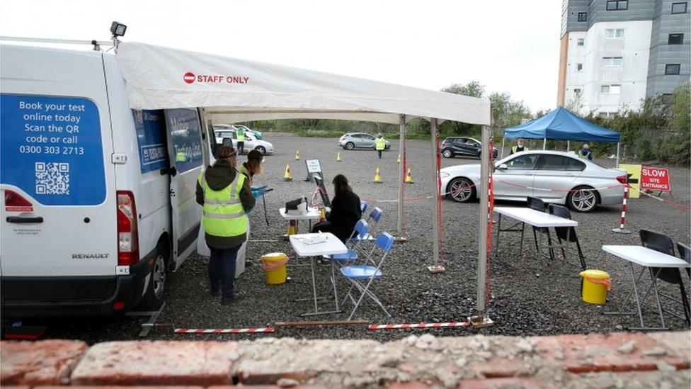 mobile testing unit in glasgow