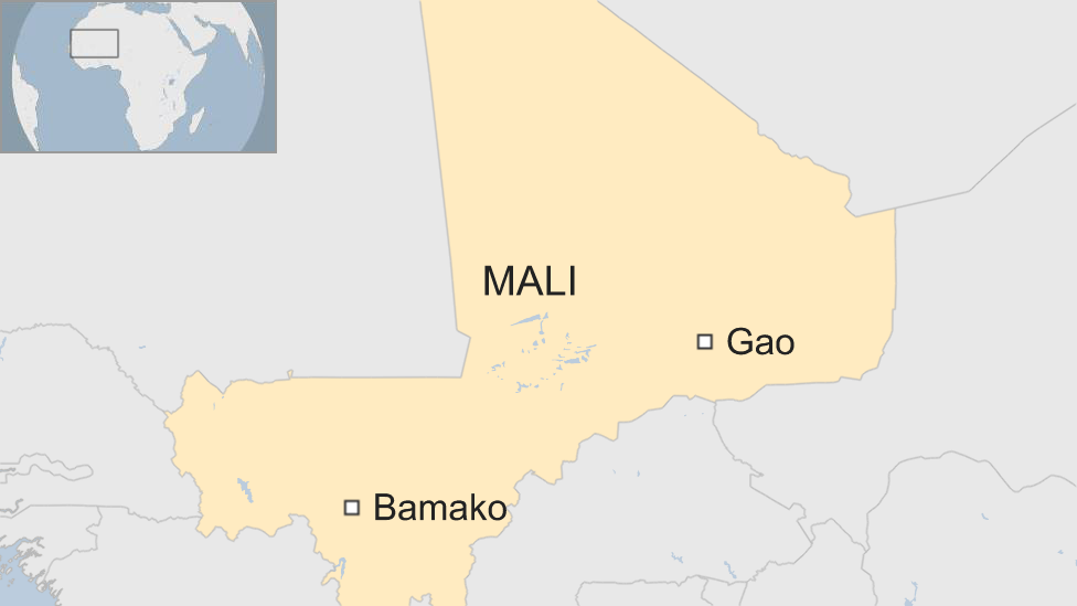 Map of Mali