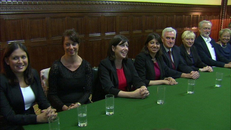 The shadow cabinet