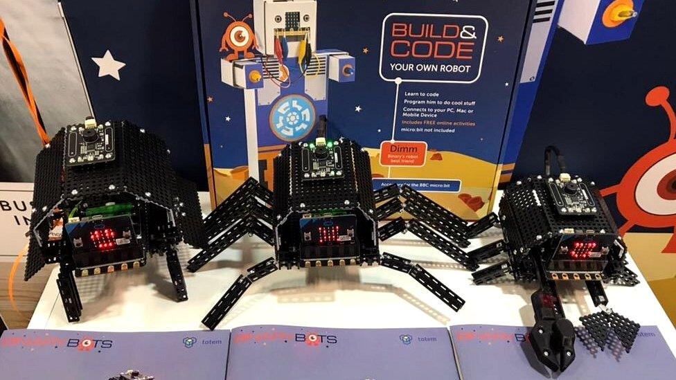 Binary Bots for kids on display at CES