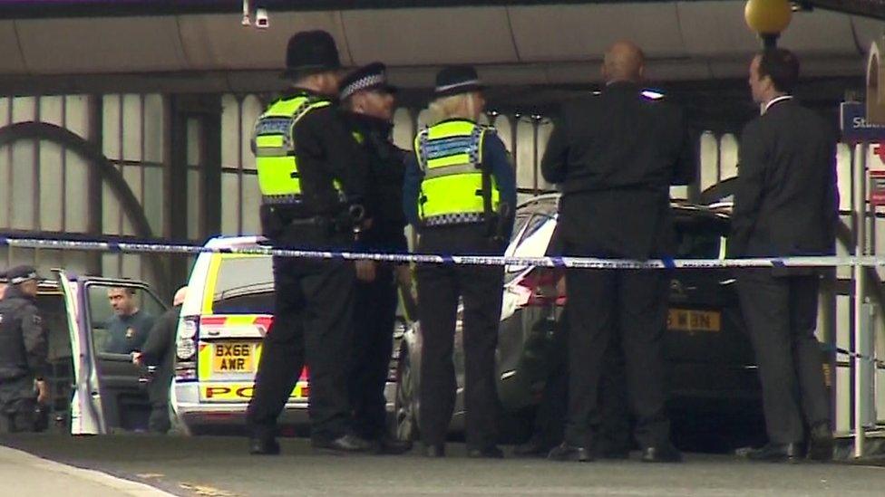 Waterloo station cordon