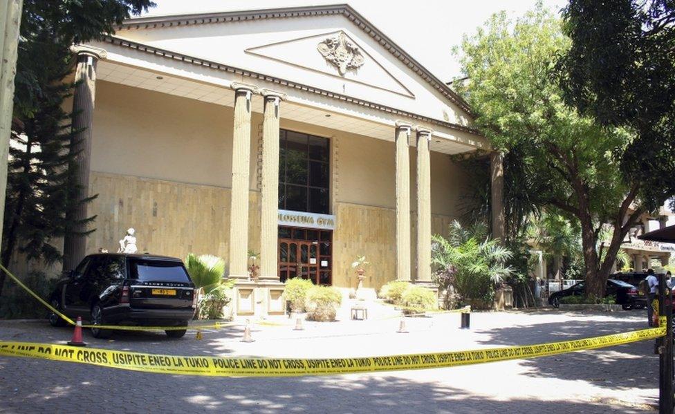 A vehicle with the registration number "MO 1" belonging to Mohammed Dewji pictured at the Colosseum Hotel and Fitness Club in Dar es Salaam