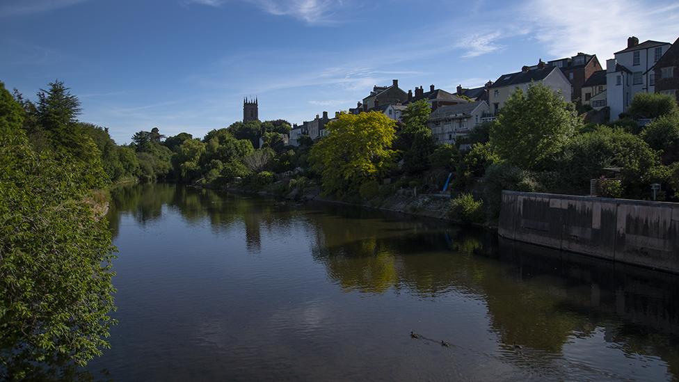 River Exe at Tiverton