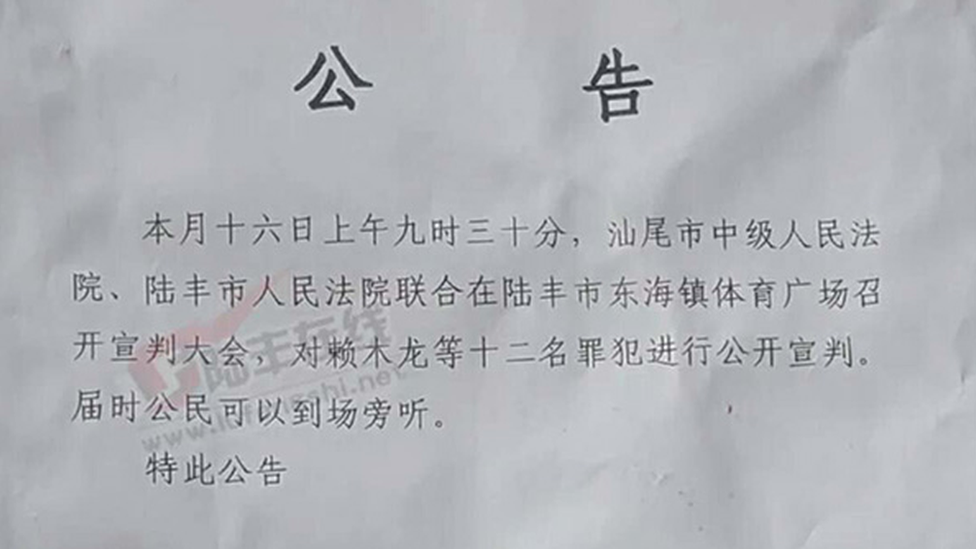 The Lufeng People's Court invited people to watch 12 court hearings