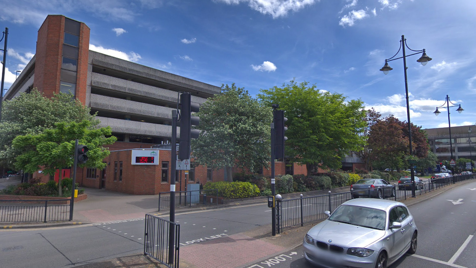 Elmsleigh Centre car park, Staines-upon-Thamnes