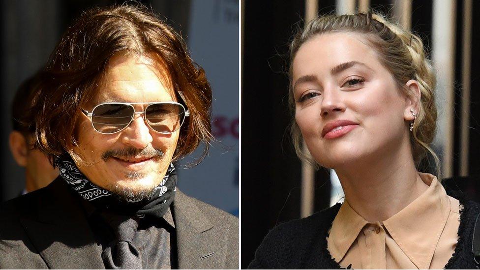 Johnny Depp and Amber Heard