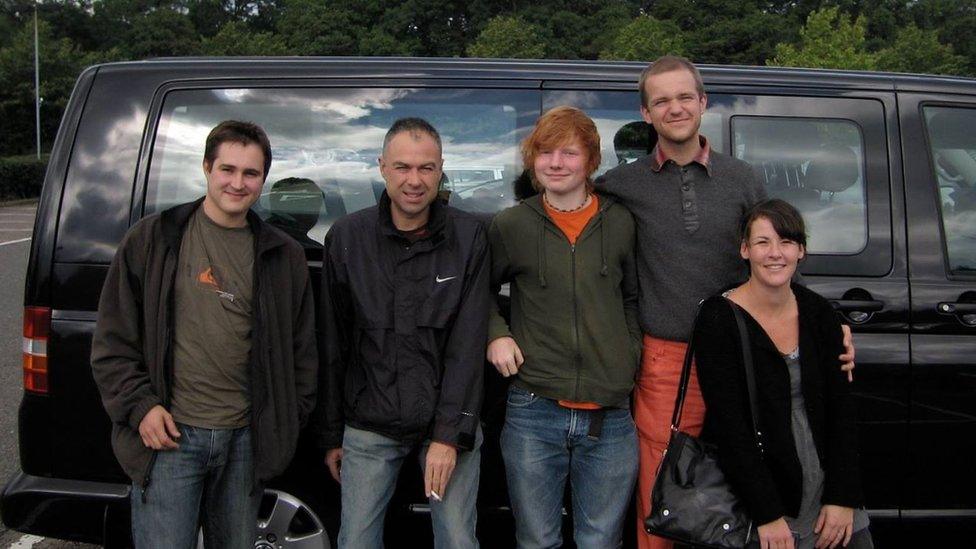 Ed Sheeran with Nizlopi