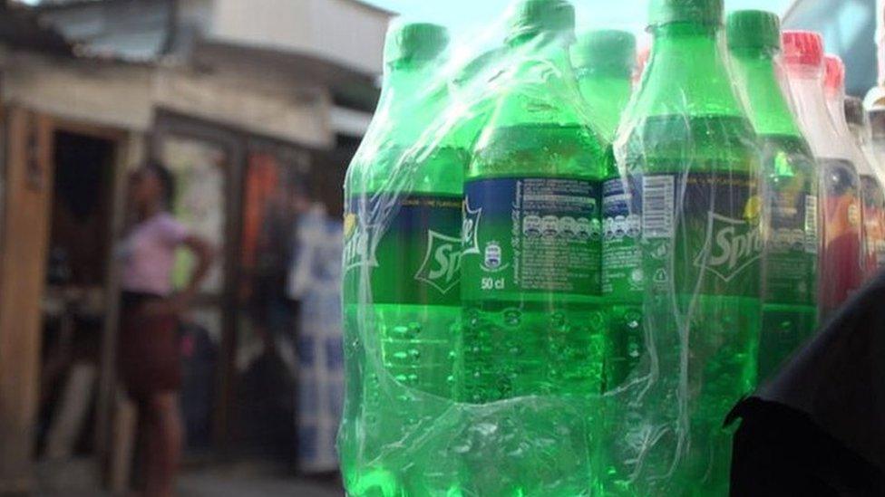 Bottles of Sprite