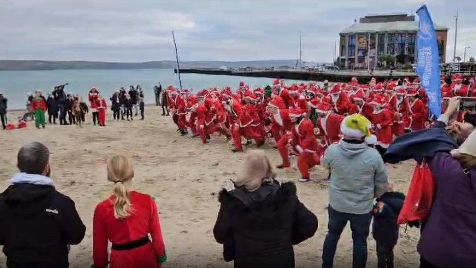 Weymouth Christmas Pudding Race