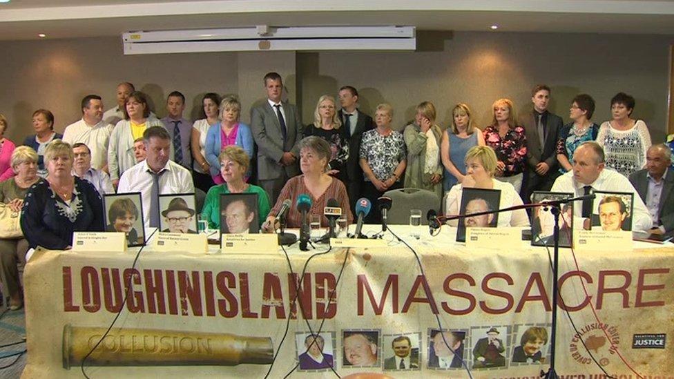 The families of some of those who died held a press conference following the publication of the ombudsman's report