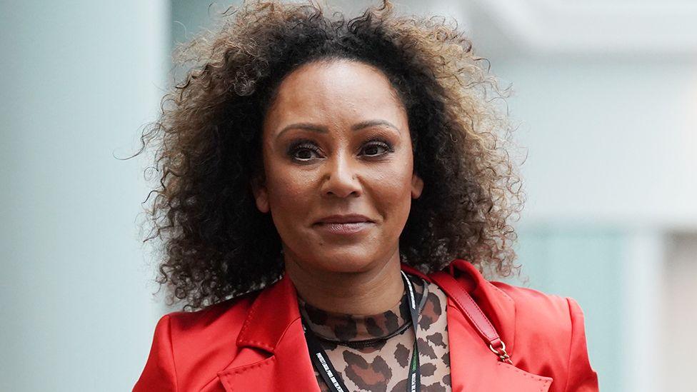 Head and shoulders shot of Mel B