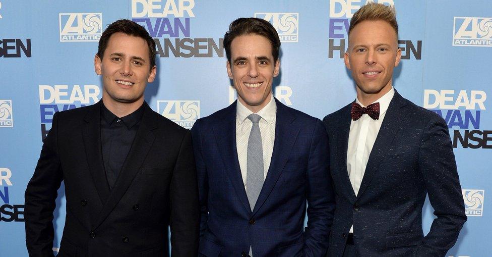 Benj Pasek, Steven Levenson and Justin Paul