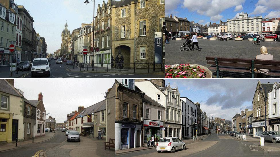 Borders town centres