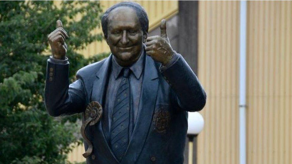 Sir Jack Hayward statue