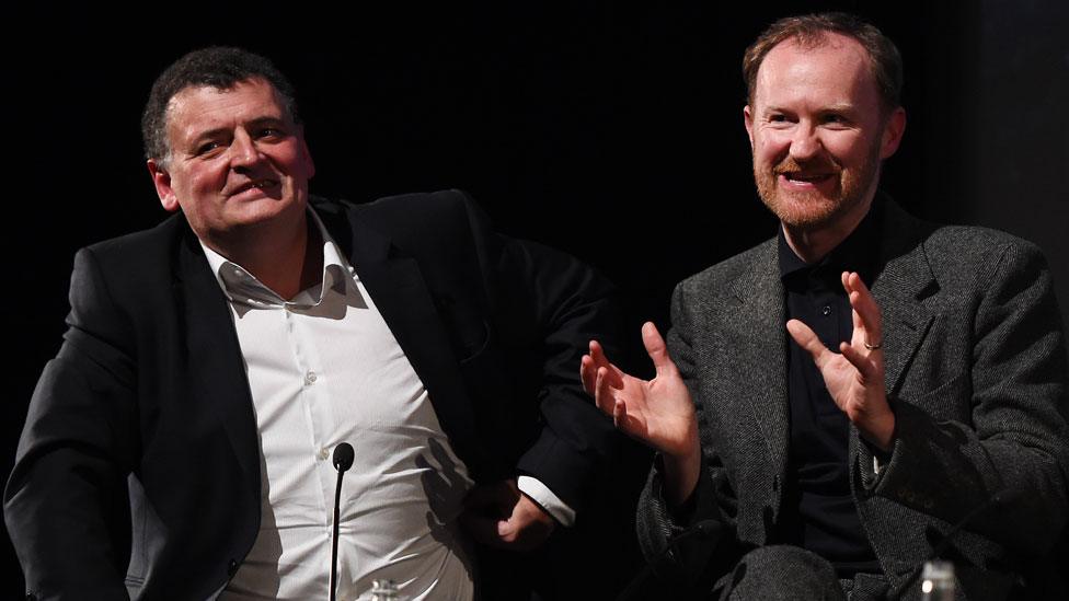 Steven Moffat and Mark Gatiss