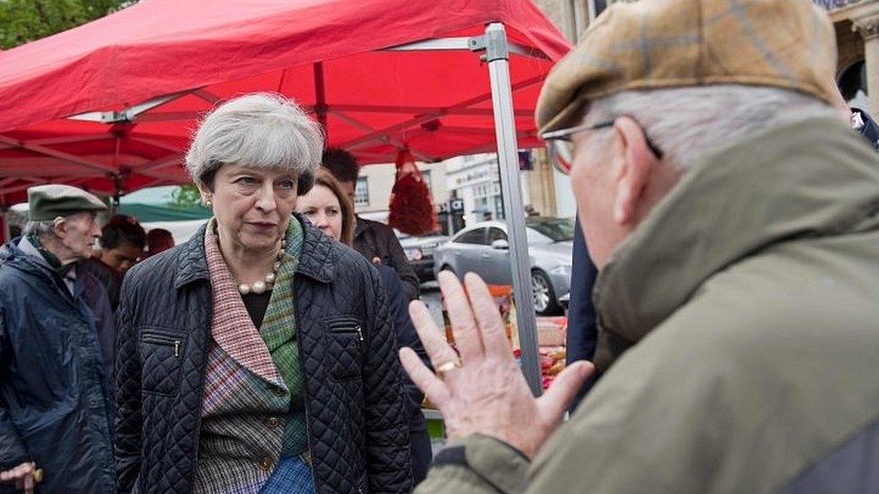 Theresa May in Oxfordshire