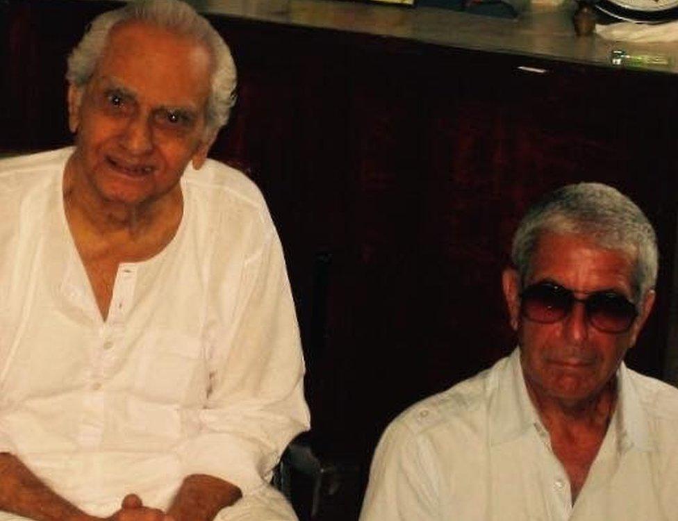 Ramesh Balsekar with Leonard Cohen