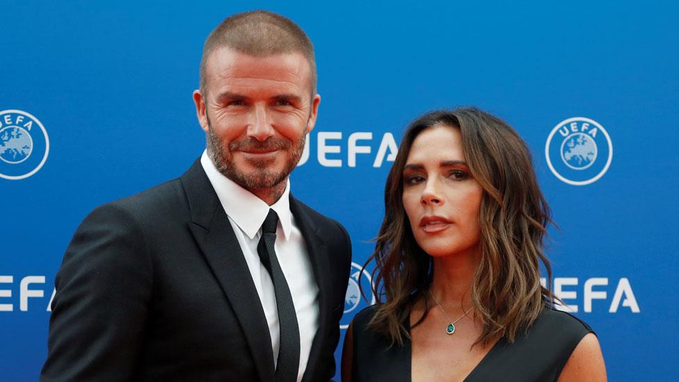 David and Victoria Beckham