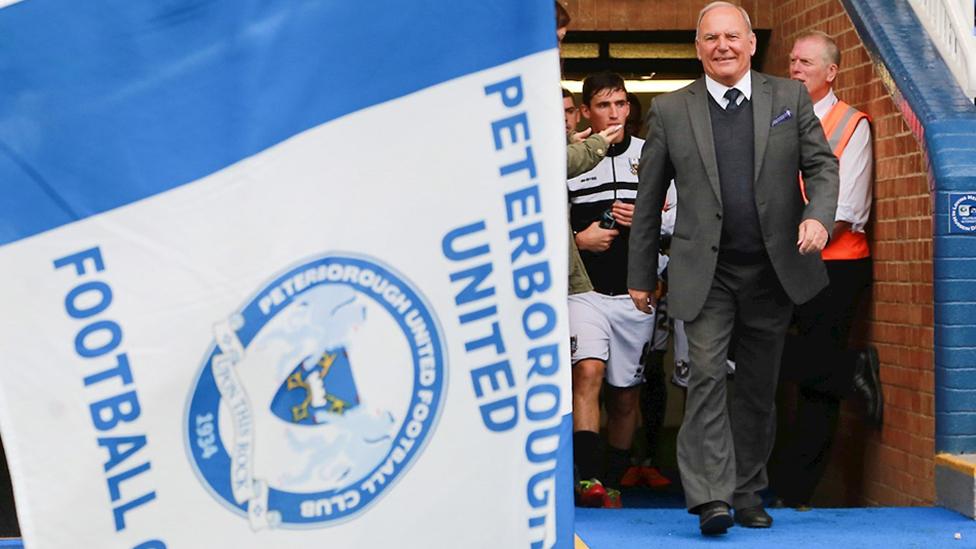 Tommy Robson at Peterborough United