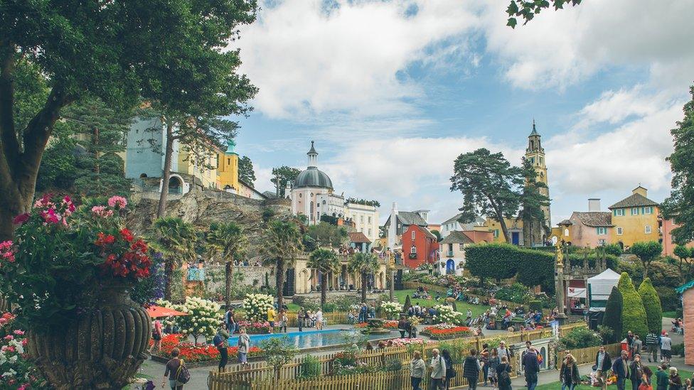 Portmeirion Village welcomes visitors for Festival No 6's fourth year.