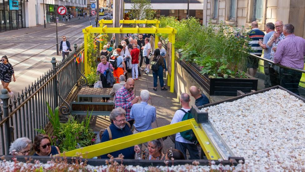 Derek Jarman Pocket Park in Manchester