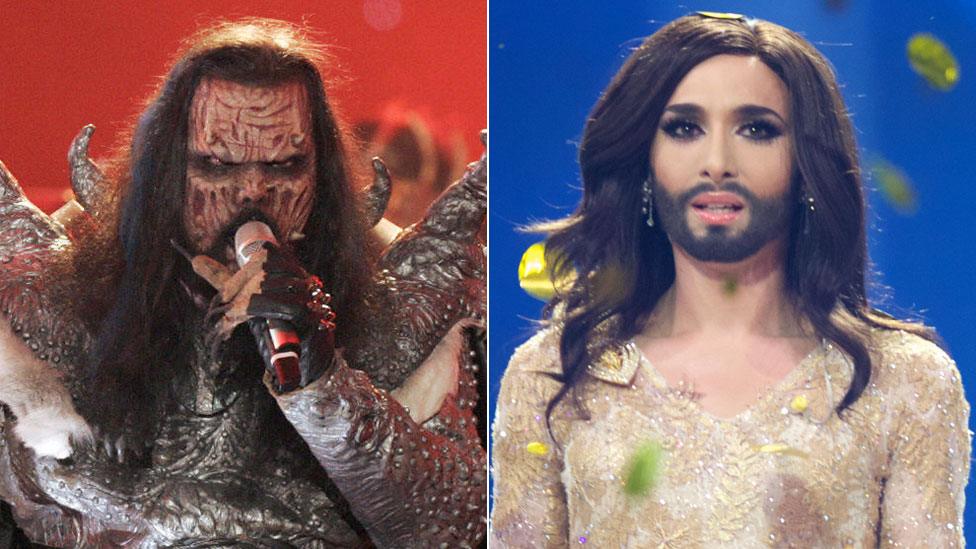 Lordi and Conchita