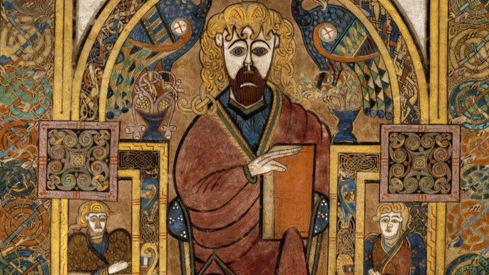 The Book of Kells was penned in Latin in the ninth century