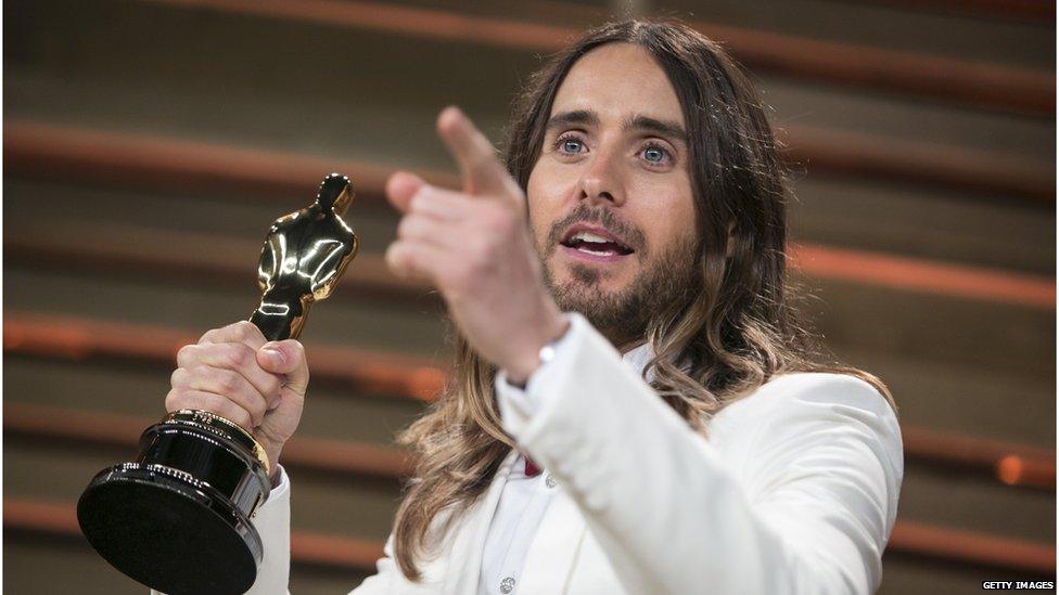 Jared Leto at the Oscars