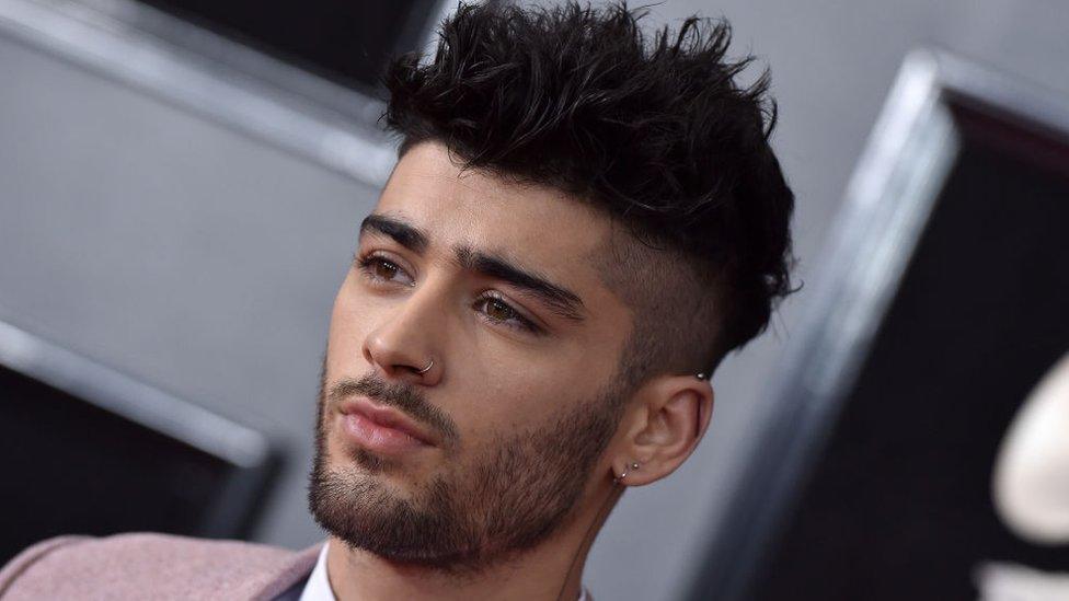 Zayn Malik attends the 60th Annual Grammy Awards at Madison Square Garden on January 28, 2018