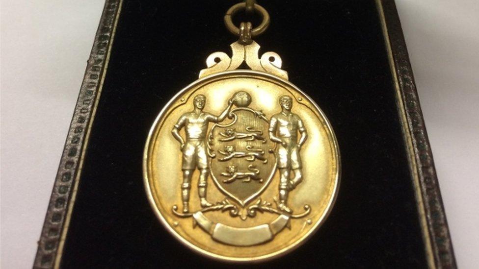 FA cup medal