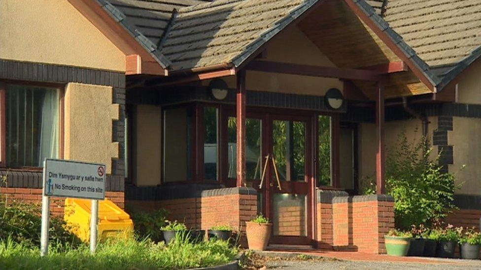 Bro Myrddin care home in Carmarthen.