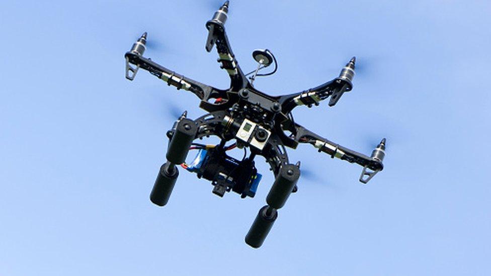 image of a drone