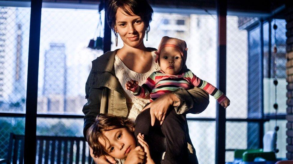 Lua Fonseca, Joao, and a daughter