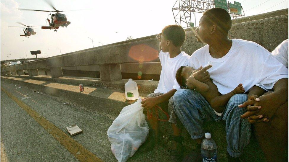 Katrina survivors