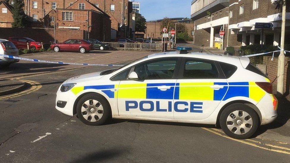 Bedfordshire Police car