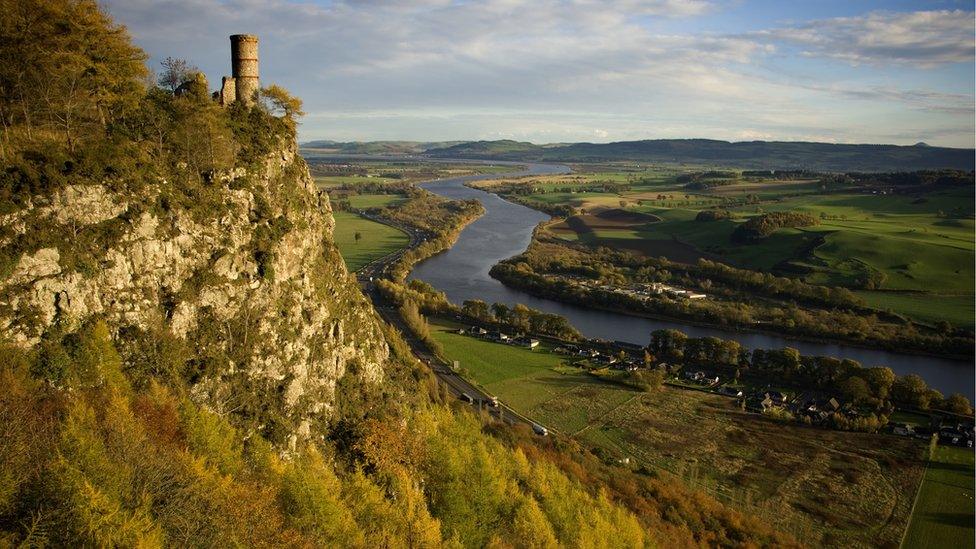 View of Kinnoul Tower, Perth