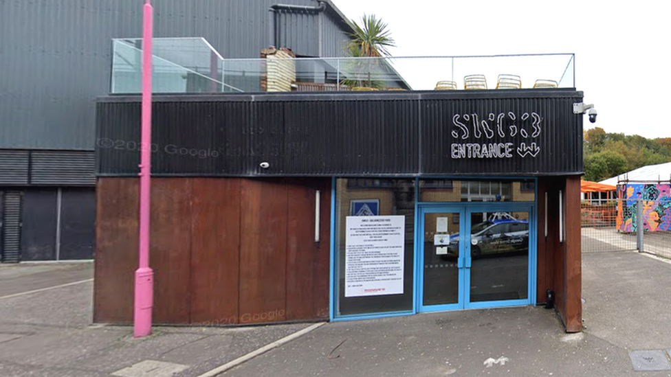 SWG3 music venue in Glasgow