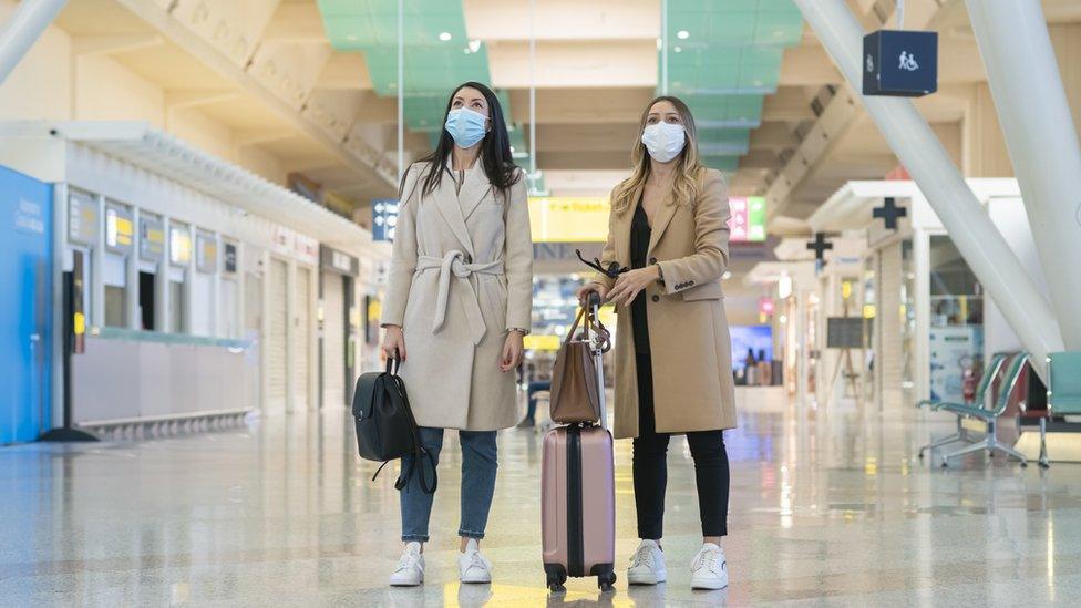 Women at airport