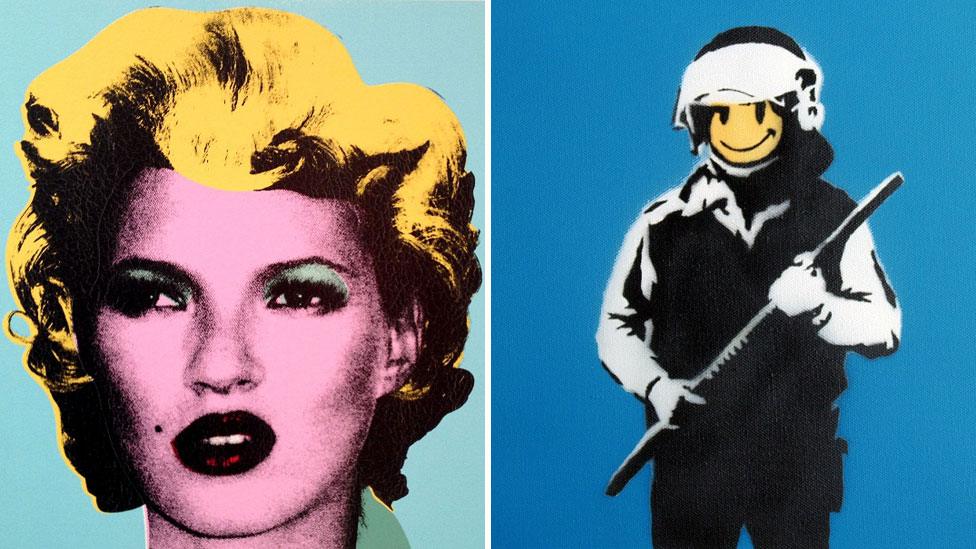 Banksy art to go on display in Rome - BBC News