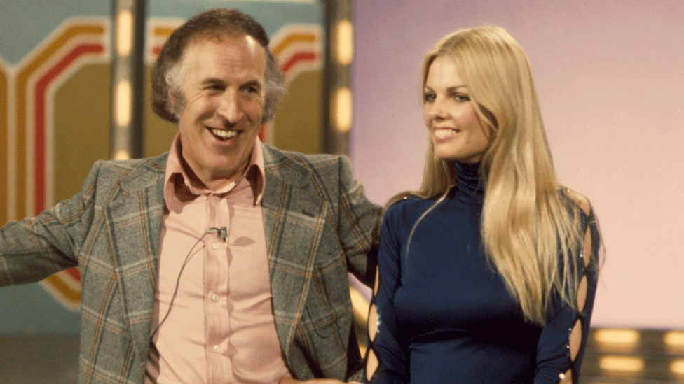 Sir Bruce Forsyth and Andrea Redfern